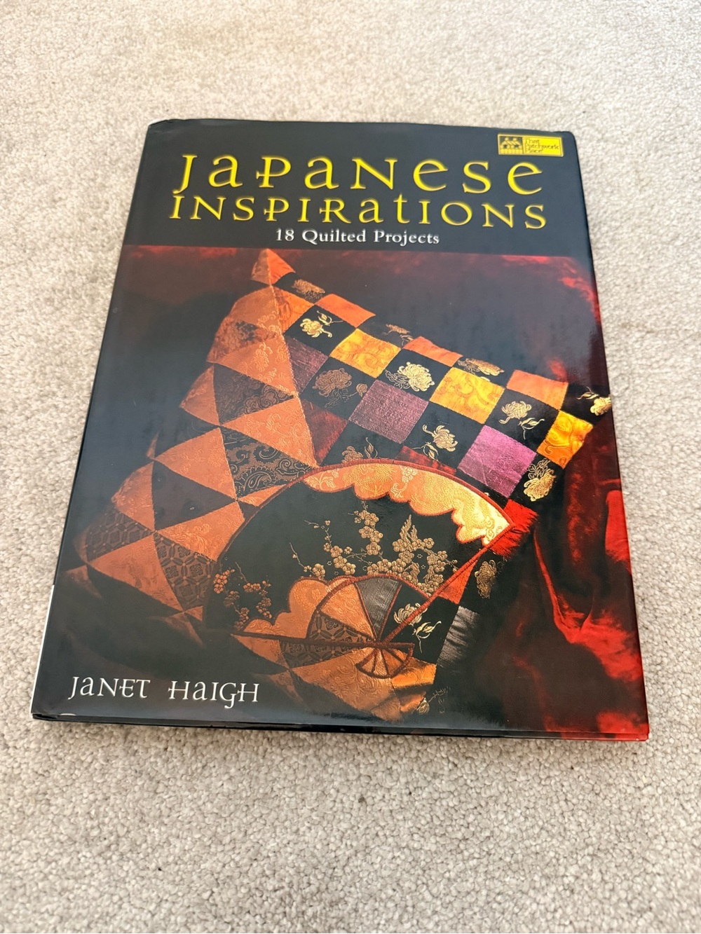Japanese Inspirations Quilt Design Book - Black/Red Cover